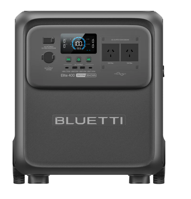 BLUETTI power station range for home and outdoor use